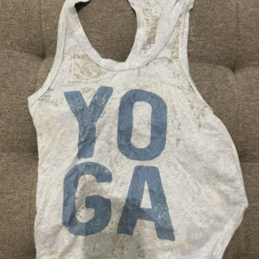 Alo Blue Yoga Top
